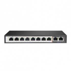 Extralink PERSES 8x Gigabit PoE/PoE+, 2x RJ45 Up